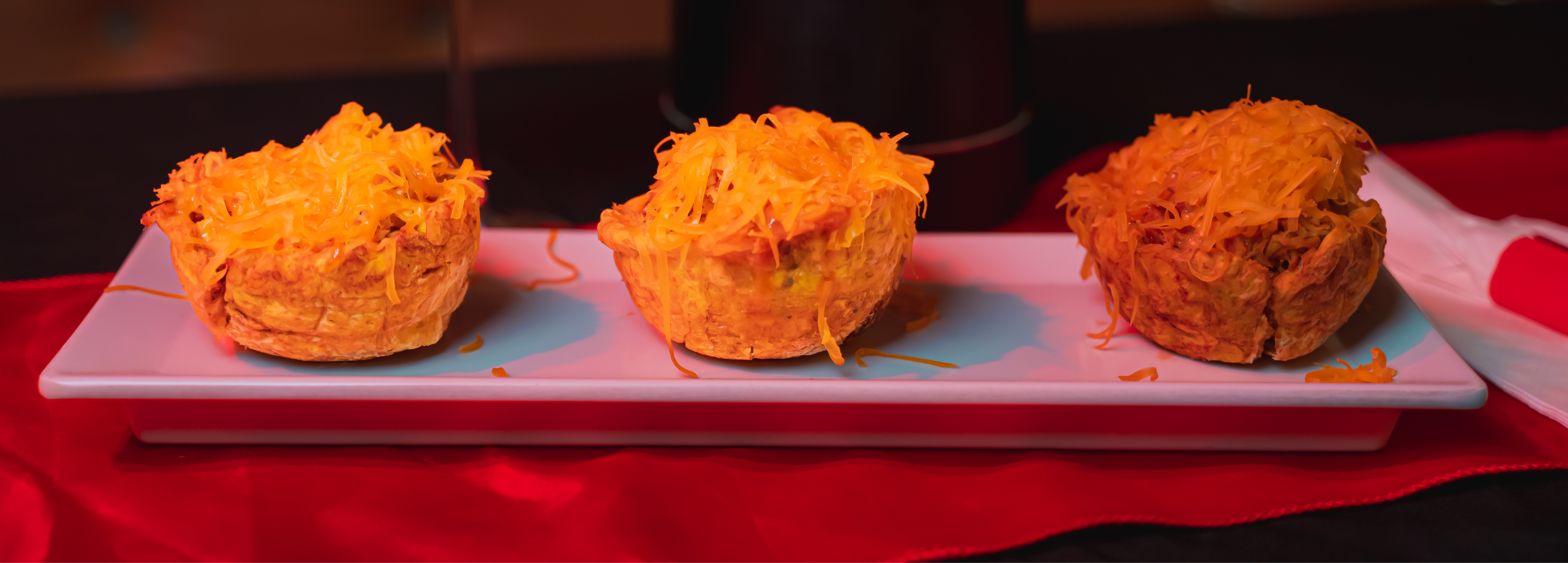 Arranged Food and Objects