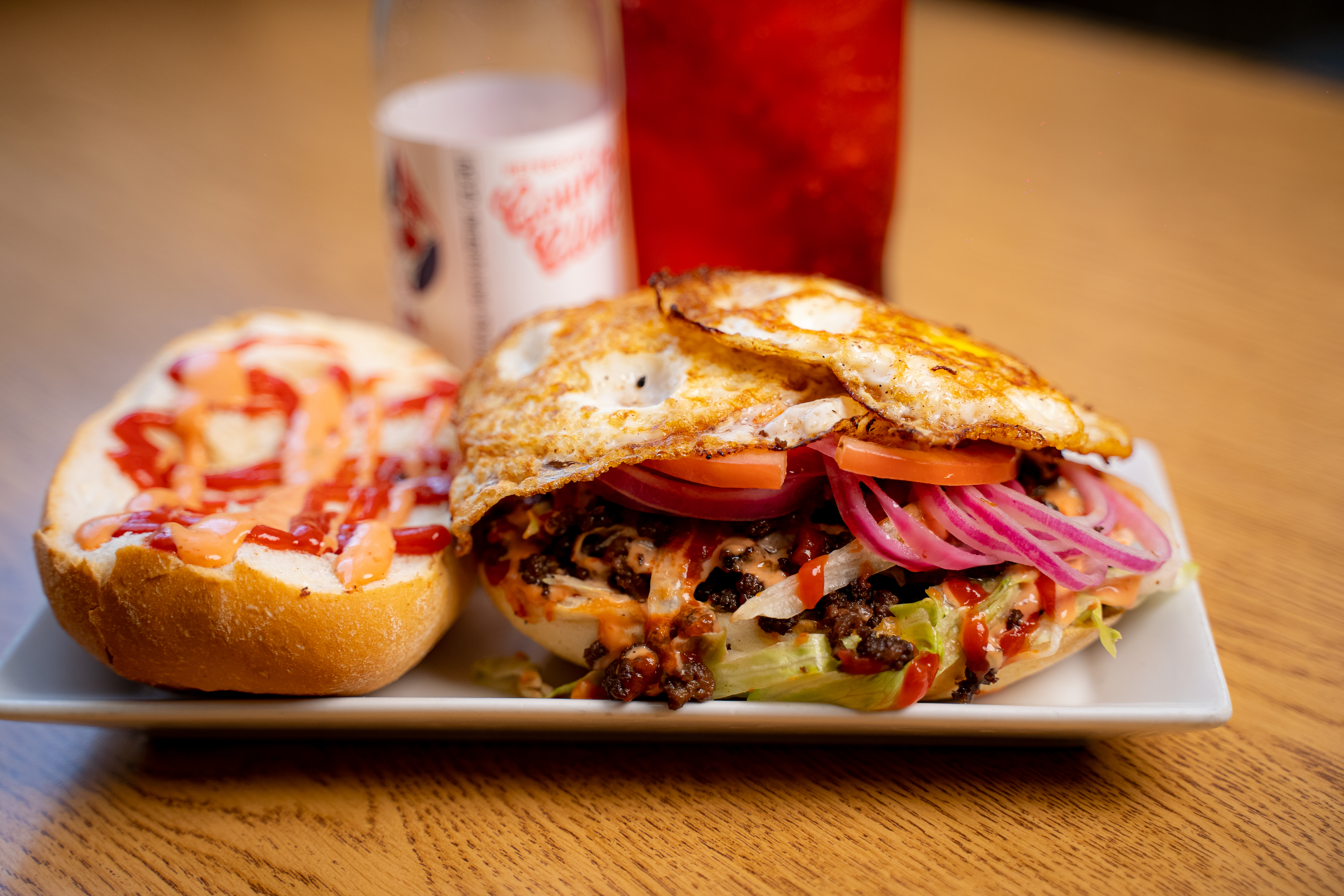 Arranged Food and Objects