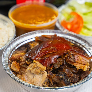Pernil/ Roast Pork Lunch