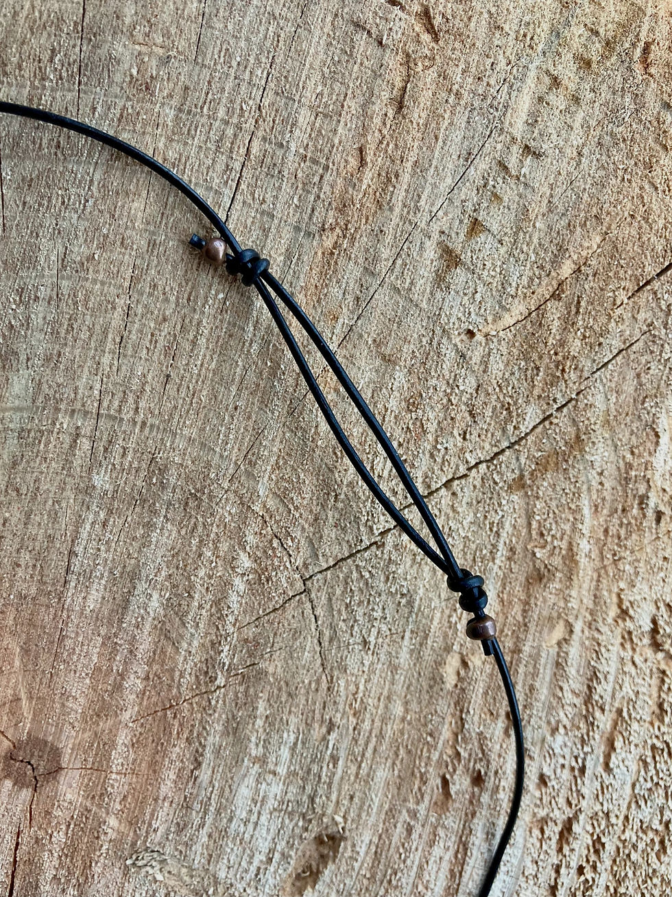 Thumbnail: Forged Heart Pendant Necklace