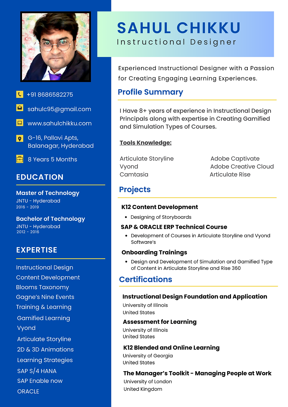 Sahul Cv