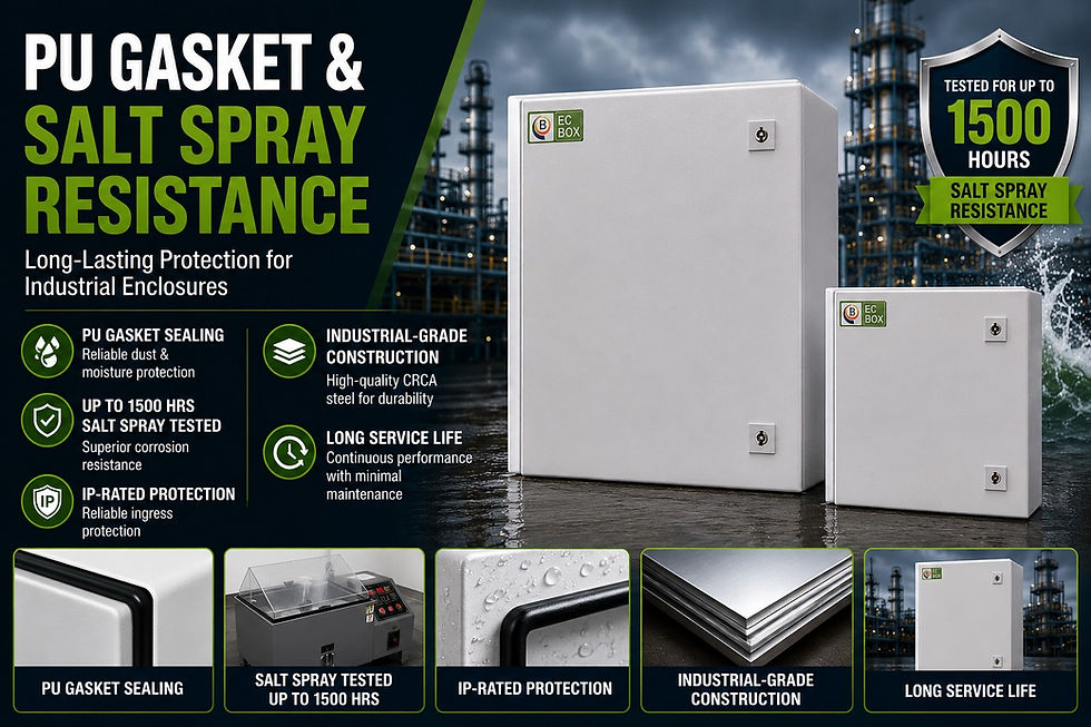 PU Gasket & Salt Spray Resistance