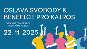 Pozvánka na benefiční oslavu svobody a demokracie