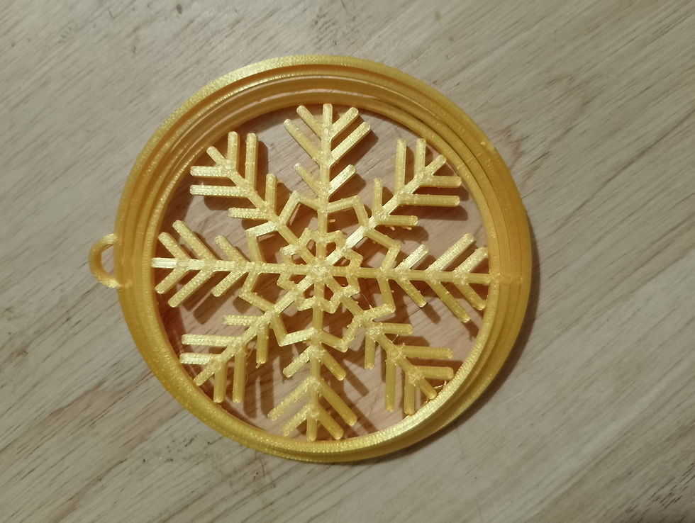 Thumbnail: Folding Snowflake Tree Decoration