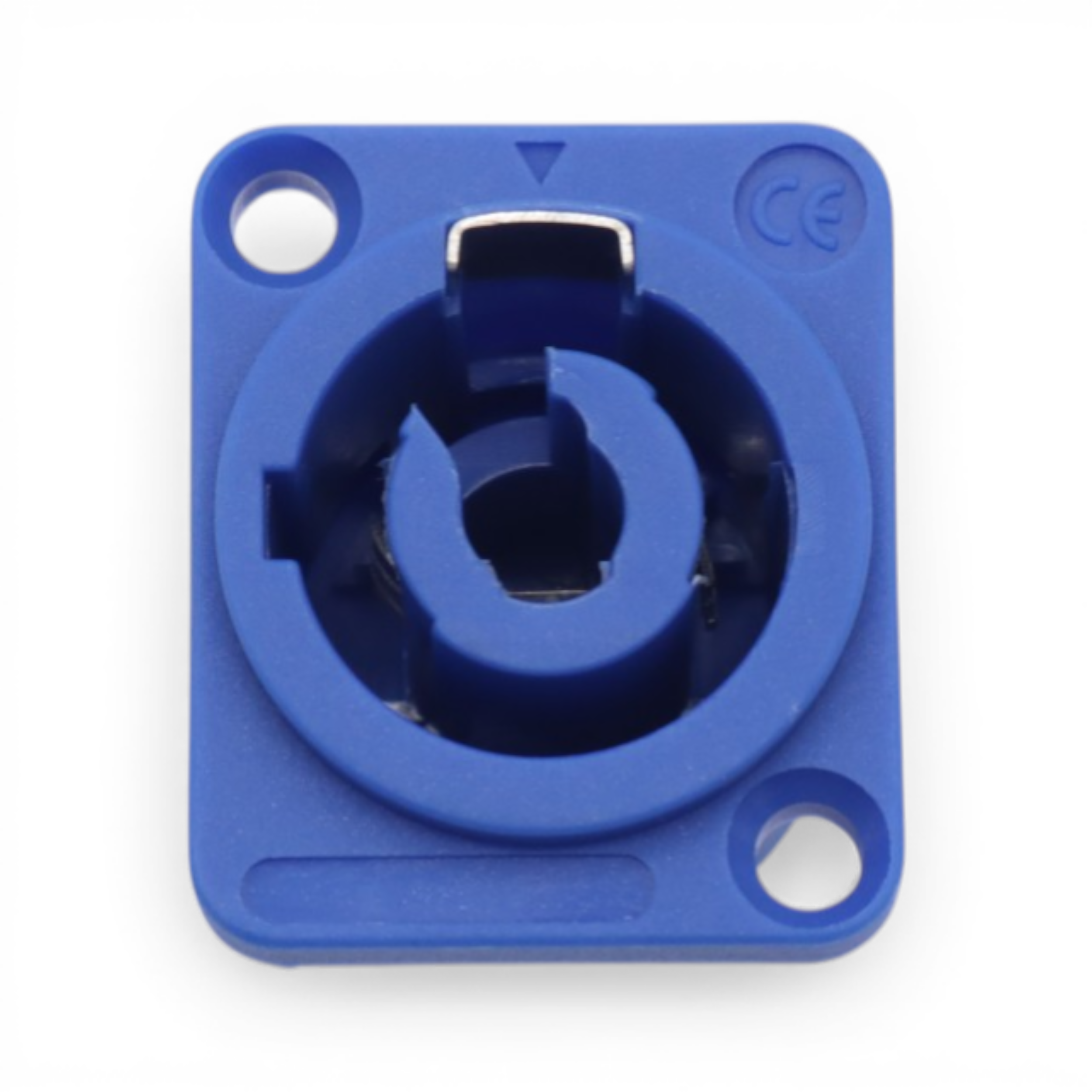 Panel Mount Blue Power Connection Compatible Female Connector