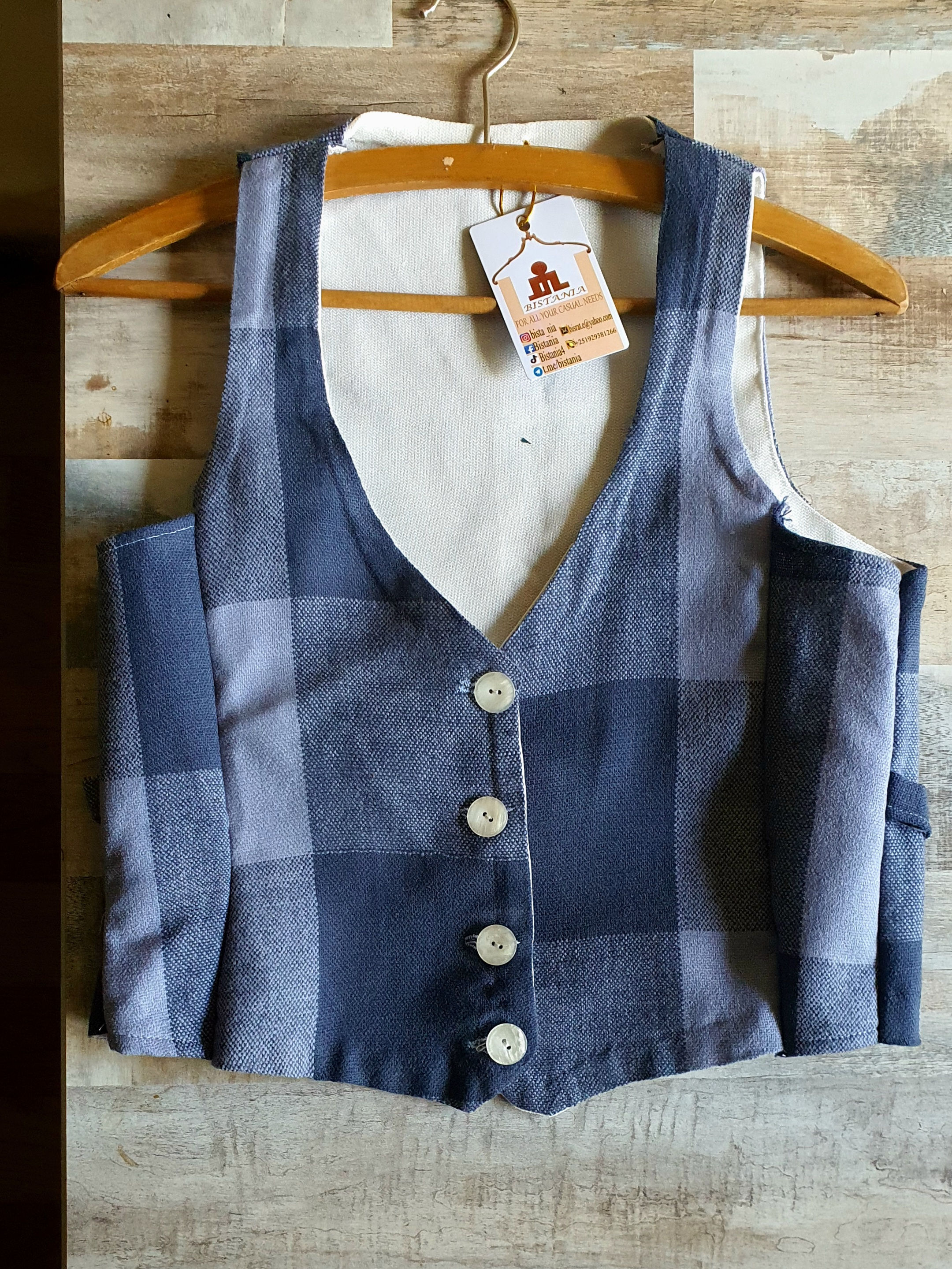 BISTANIA branded vest