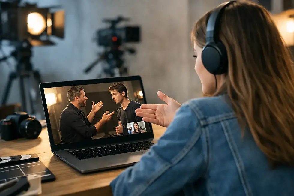 Online acteer cursus voor film en televisie