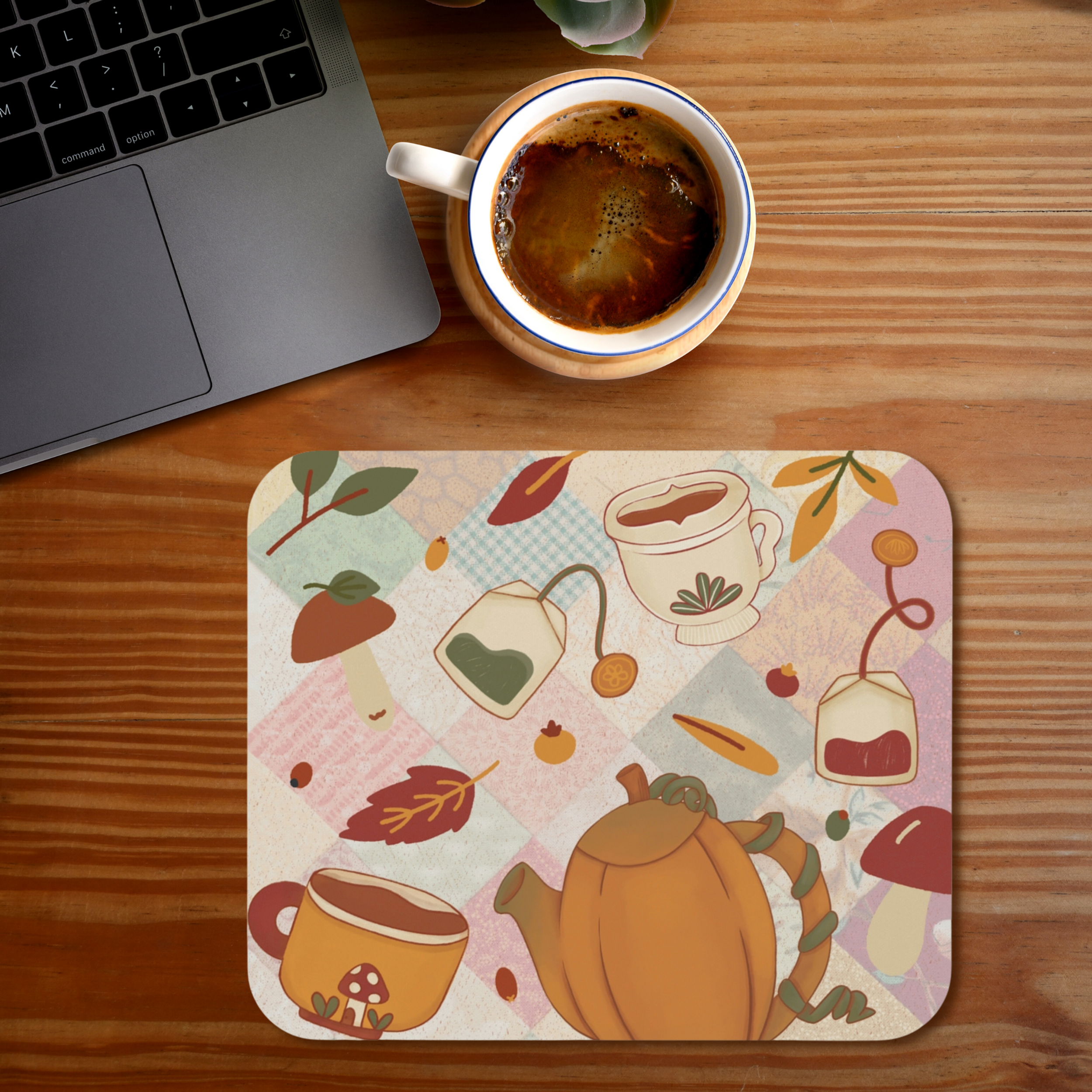 Cottagecore Cups - Mousepad
