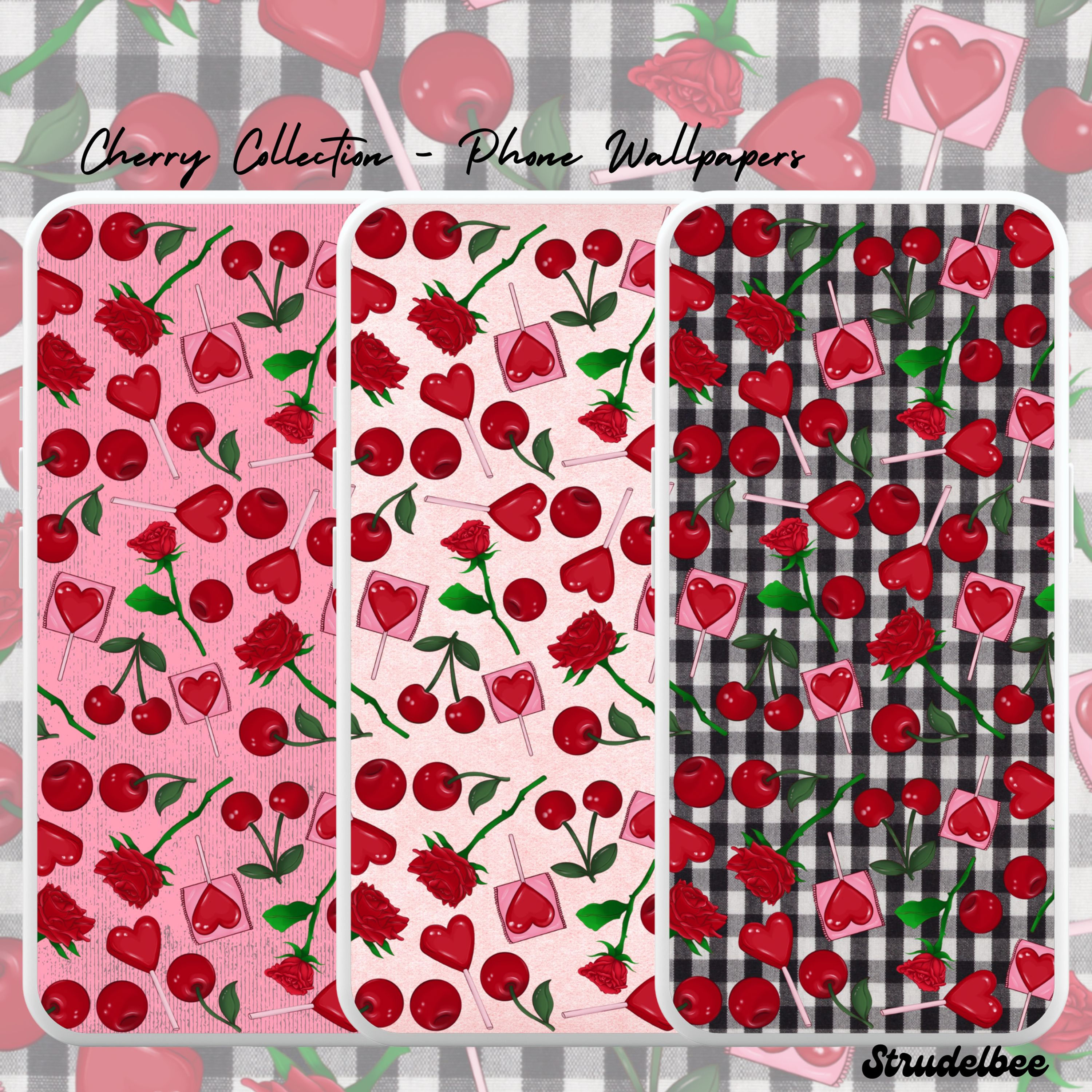 Freebie Wallpaper - Cherry Collection