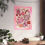 Thumbnail: Illustrated Valentine Rats - Vertical Poster (8 sizes)