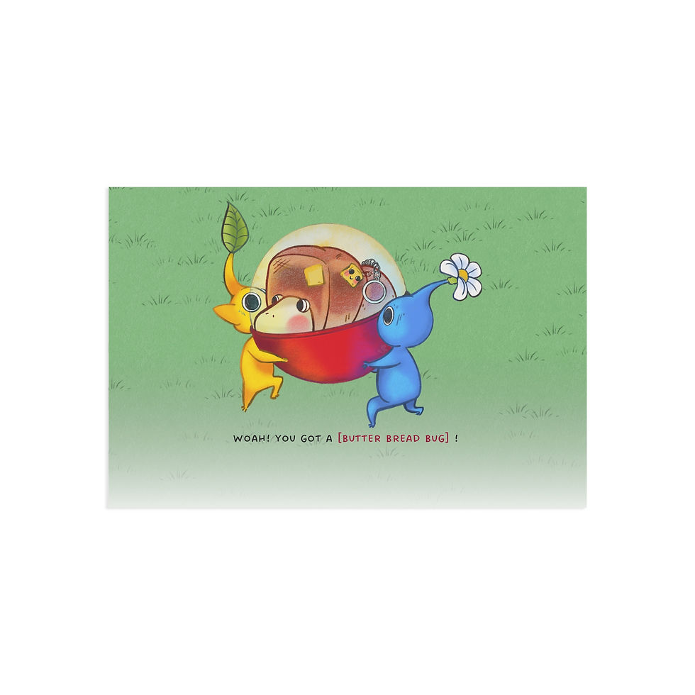 Thumbnail: Breadbug Gacha Postcard