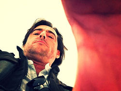 Luca Ramelli -Milan meeting day 🎶💥In showroom listening to music 😀🎶🙏🏻_#milanfashionweek #viade