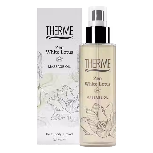Olejek do masażu Therme Zen White Lotus – aromaterapia i głęboki relaks dla ciała i zmysłów