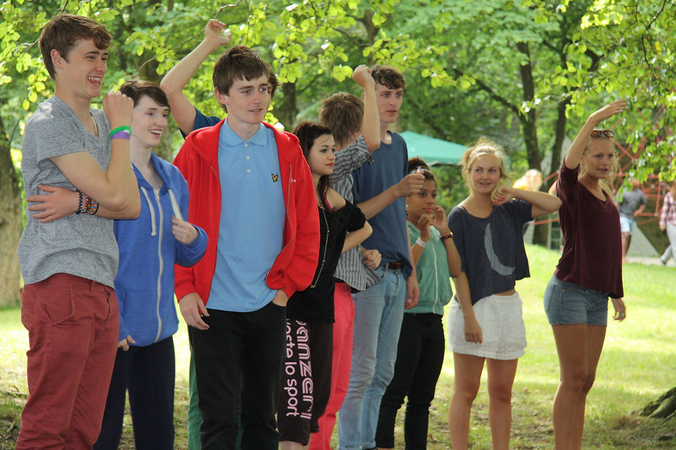 Rehearsals at Bjergstedparken