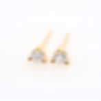 Diamond earrings gold jewelry fine jewelry earrings custom jewelry Bangkok Thailand studs