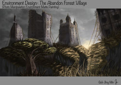 Photo Manipulation Environment Matte Painting
