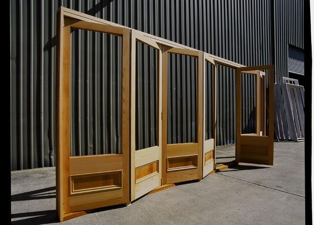 Bi-fold kitchen doors