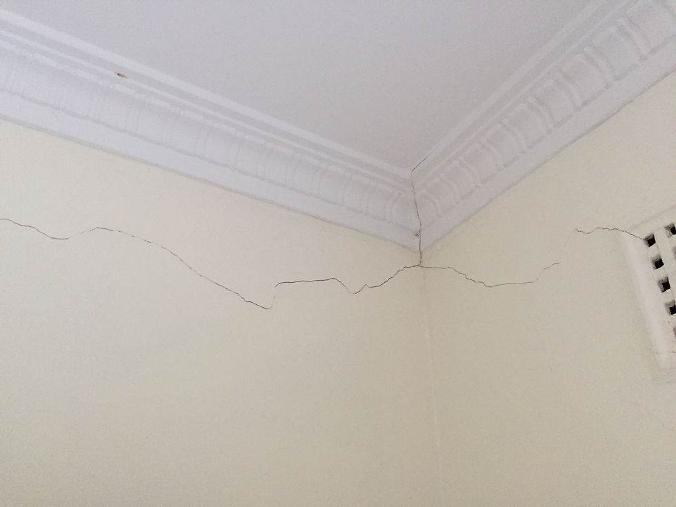 Lot 6 cornice damage