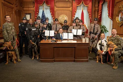 Florida Bill Signed by Governor Ron DeSantis to Protect First Responder Animal Rights