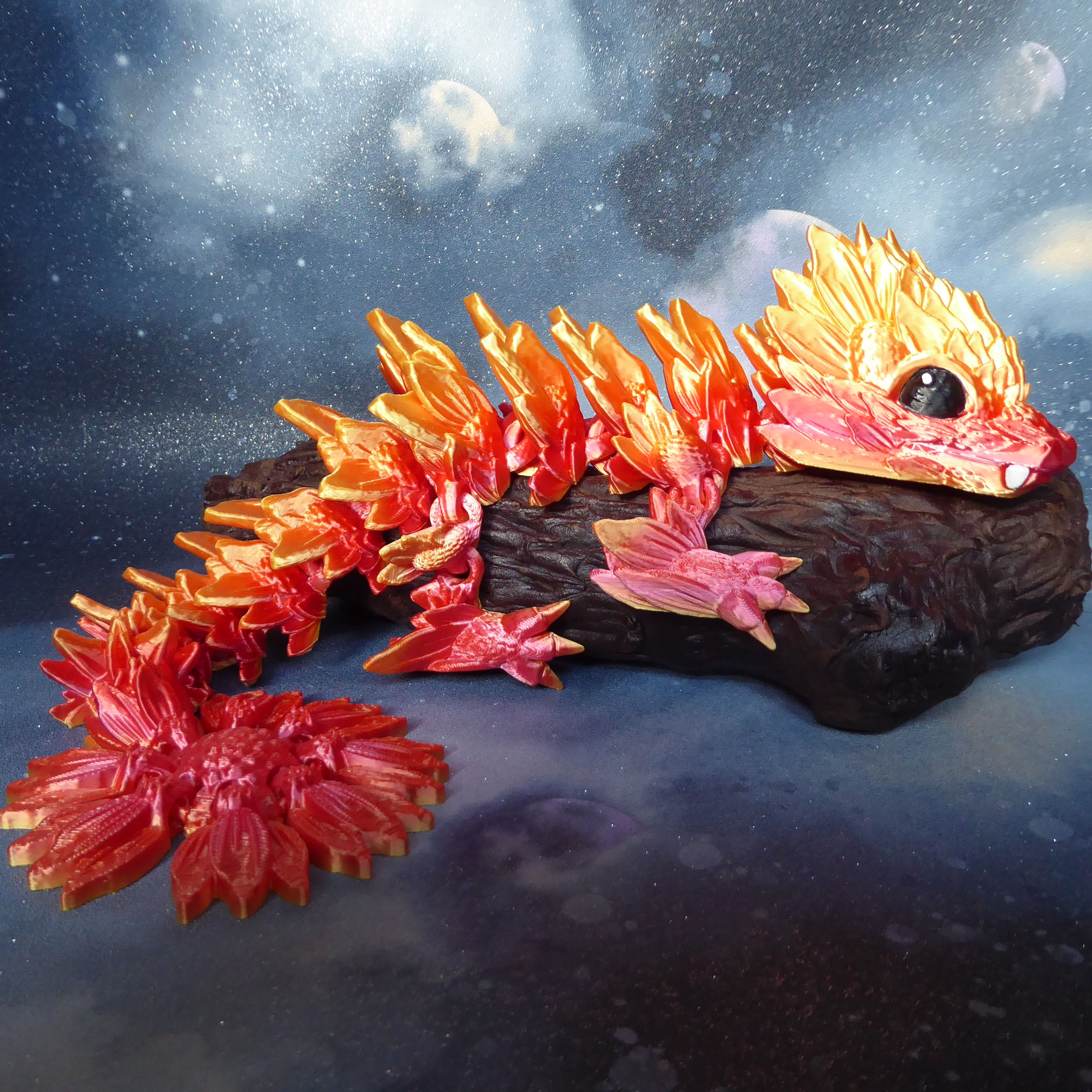 Sunflower Dragon | 3D Printed Dragon