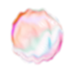 Colorful abstract sphere made of topographic lines on black