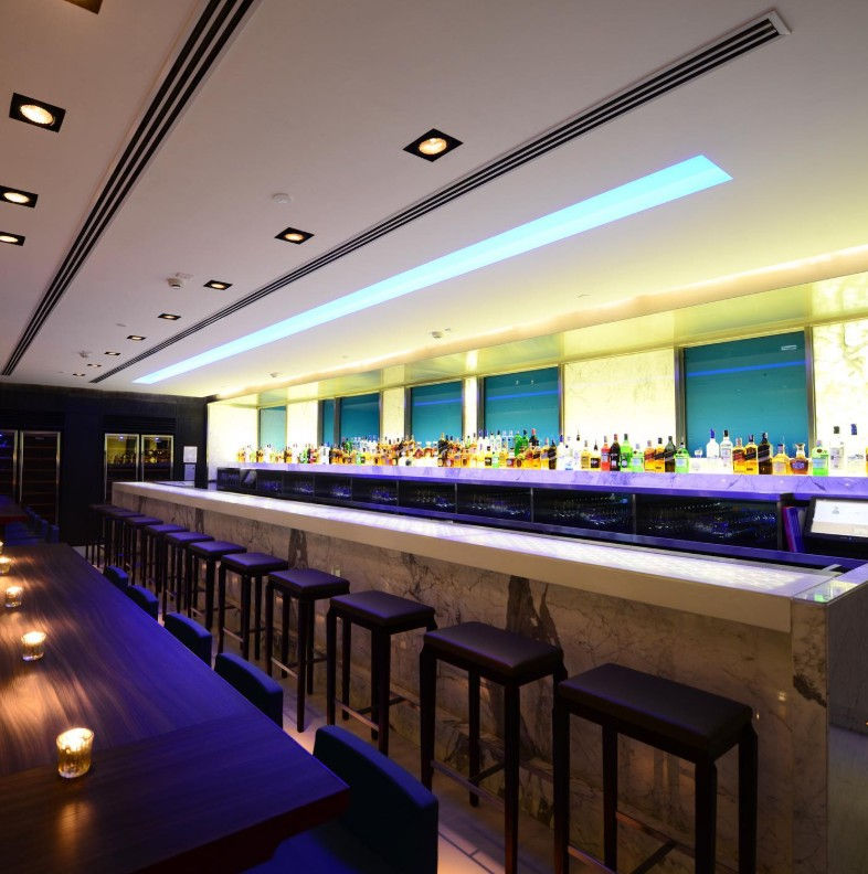 Yauatcha is built around the idea of a modern Cantonese tea house, where tea, dim sum, and desserts are served in a structured and paced format. The name “Yauatcha” translates to “drinking tea,” which reflects its original concept of pairing food with tea rather than treating beverages as an afterthought. The restaurant takes this traditional tea house culture and adapts it into a contemporary dining space suited for urban cities. Instead of offering a wide mix of cuisines, it focuses on a few key categories like dumplings, small plates, and desserts. Meals are designed to be ordered in stages, encouraging sharing across the table. This concept creates a more interactive and complete dining experience, placing it among the best restaurants in Bengaluru.