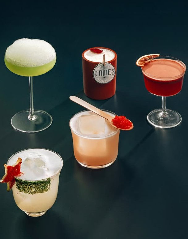 The drinks menu at The Nines Mumbai complements the restaurant’s luxury nightlife atmosphere with a mix of signature cocktails, classic spirits, and refreshing blends. Popular options include Espresso Martini, Whiskey Sour, Cosmopolitan, Mojito, and LIIT, each presented with a modern touch. Gin-based cocktails with botanical notes and citrus-forward vodka mixes add freshness to the menu, while smoky whiskey drinks bring depth for evening dining. Tropical cocktails and sparkling mixes pair especially well with sushi and dim sum, creating a balanced dining experience.