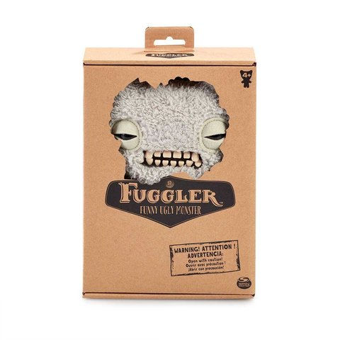 Fuggler Funny Ugly Monster - Fuzzy Grey Munch Munch Monster