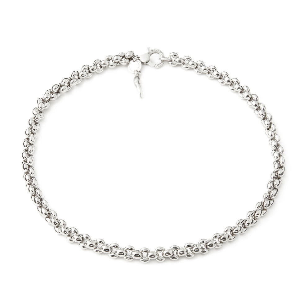 Collana DAFNE: raffinata catena in argento, gioiello elegante