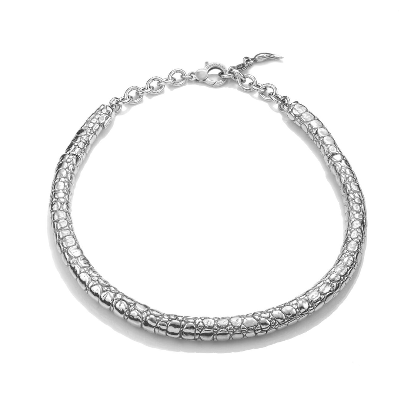 Collana d'argento, design elegante, Antica Gioielleria
