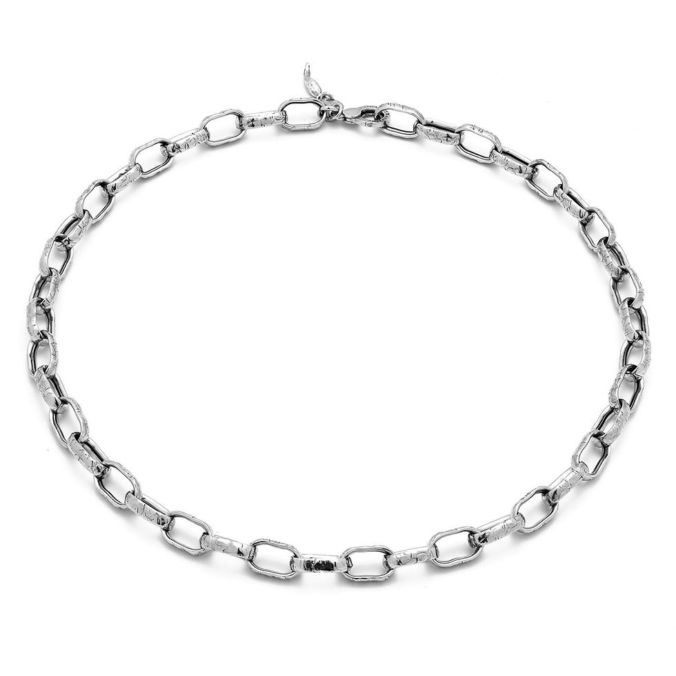 Collana a catena, design moderno, gioielleria