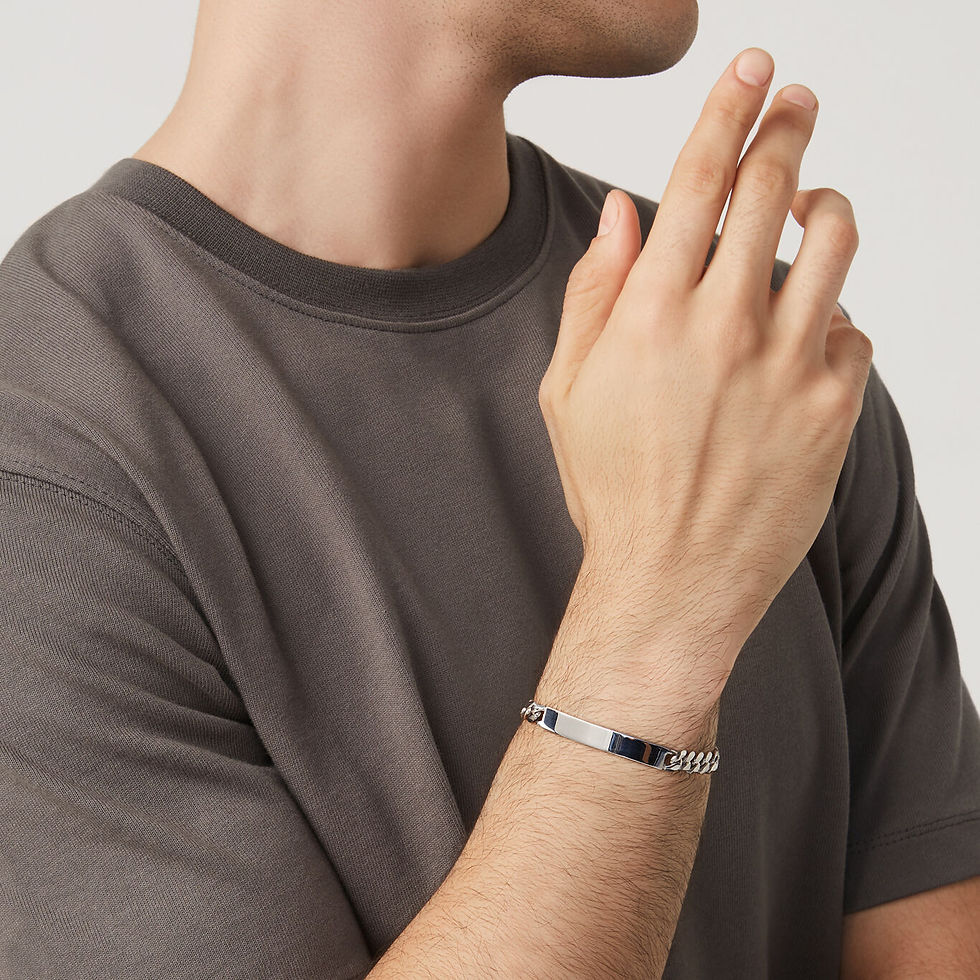 Bracciale da uomo in lapislazzuli