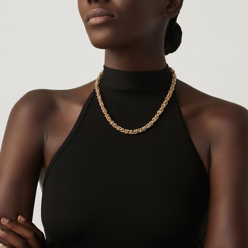 Collana Margherita Garden Double: elegante collana in oro