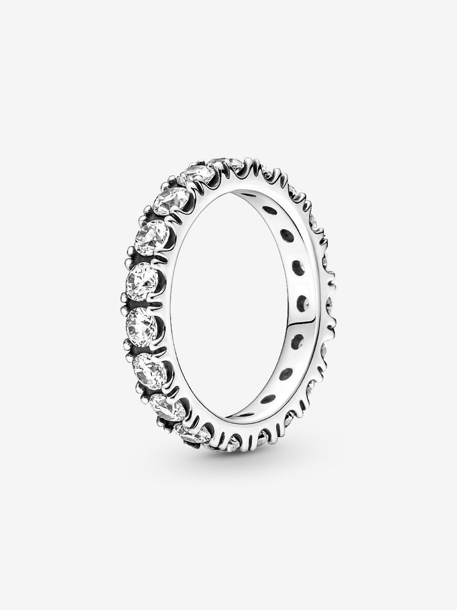 Anello Pandora con zirconi scintillanti