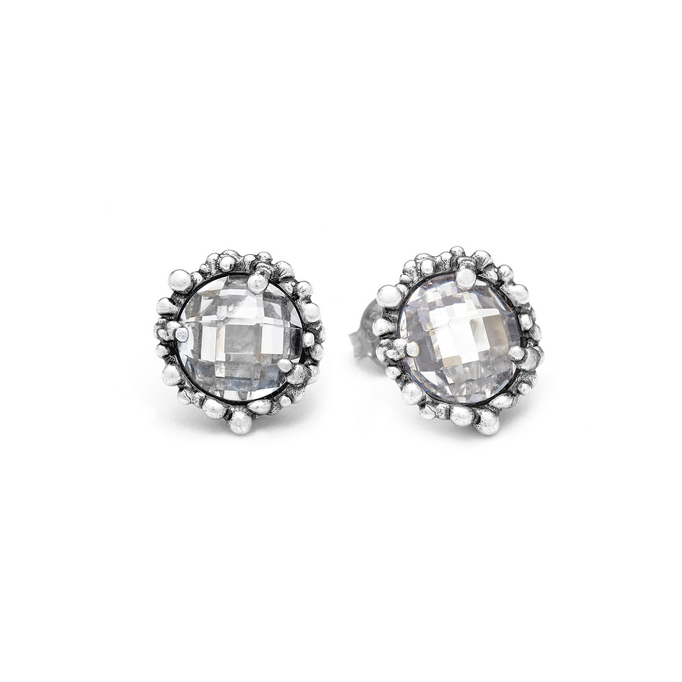 Eleganti orecchini con cristalli
