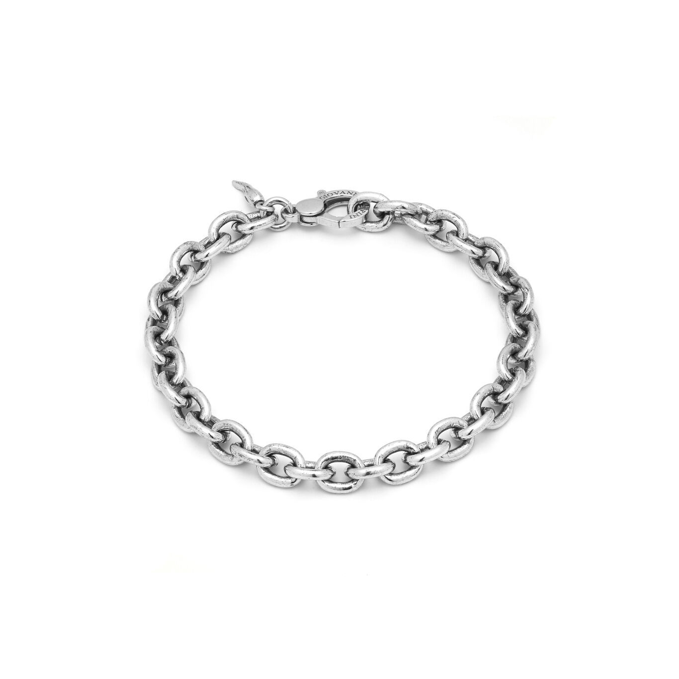 Braccialetto catena in argento, design elegante
