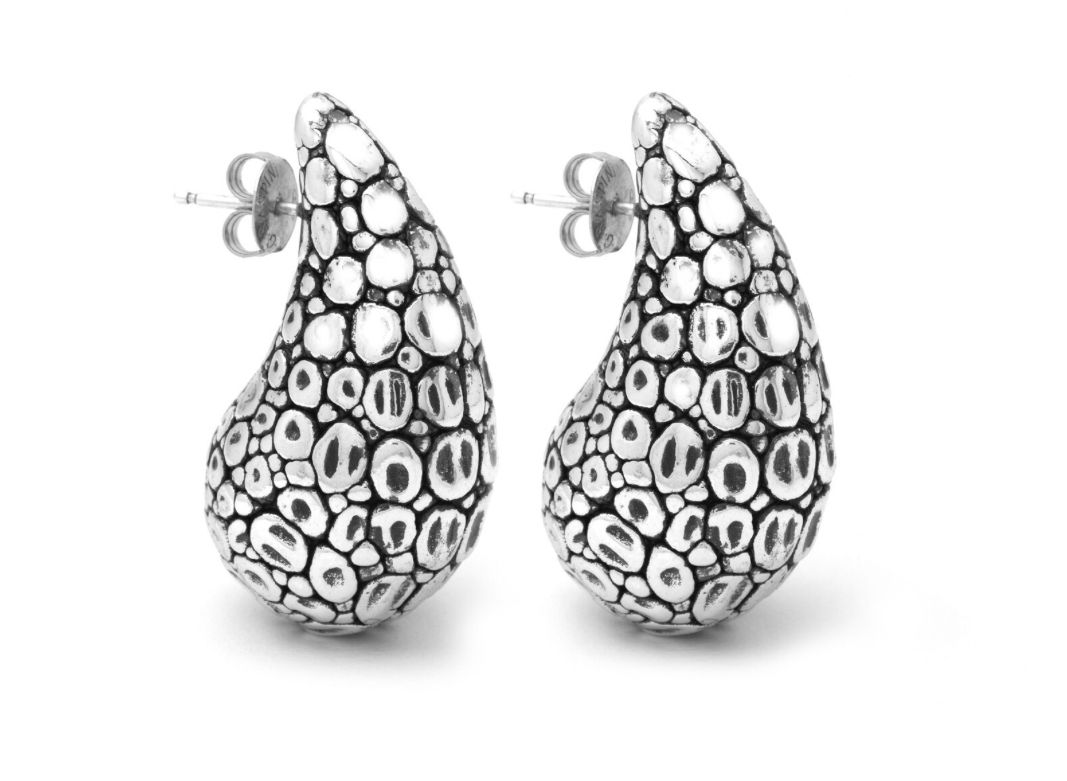 Eleganti orecchini a goccia in argento