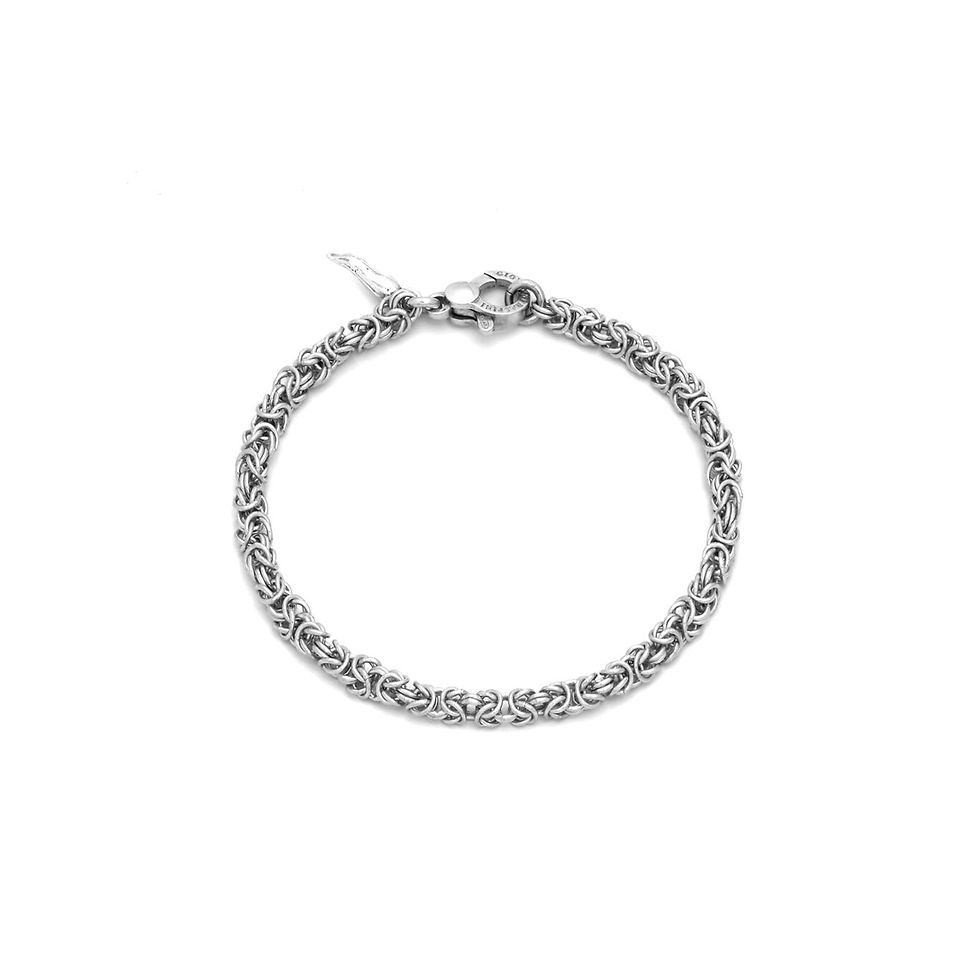 Braccialetto catena in argento