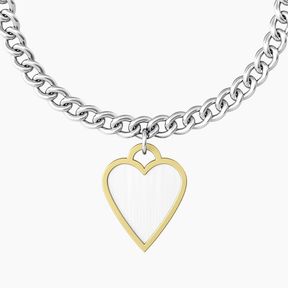 Bracciale con ciondolo a cuore