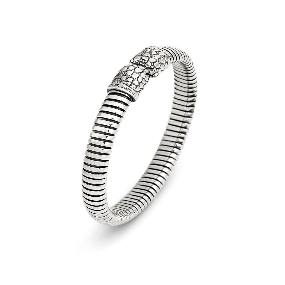Bracciale rigido, design elegante, Antica Gioielleria