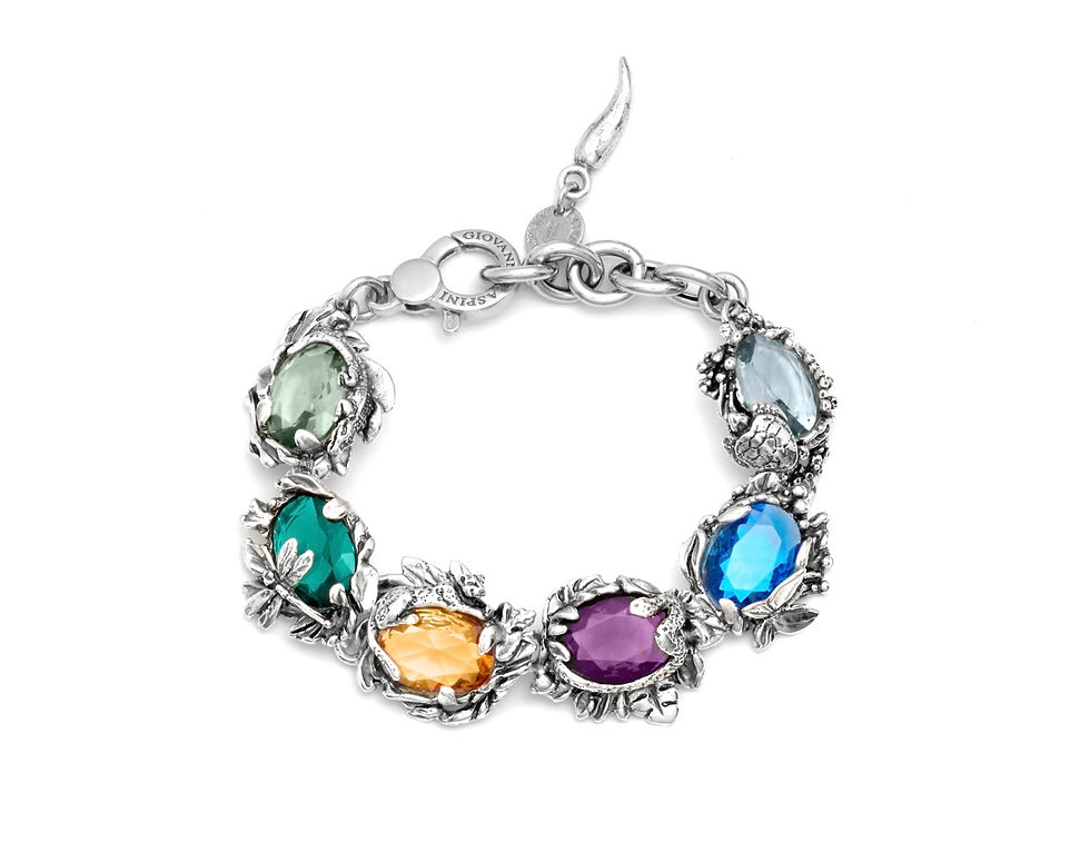 Bracciale Eden Giovanni Raspini: pietre colorate