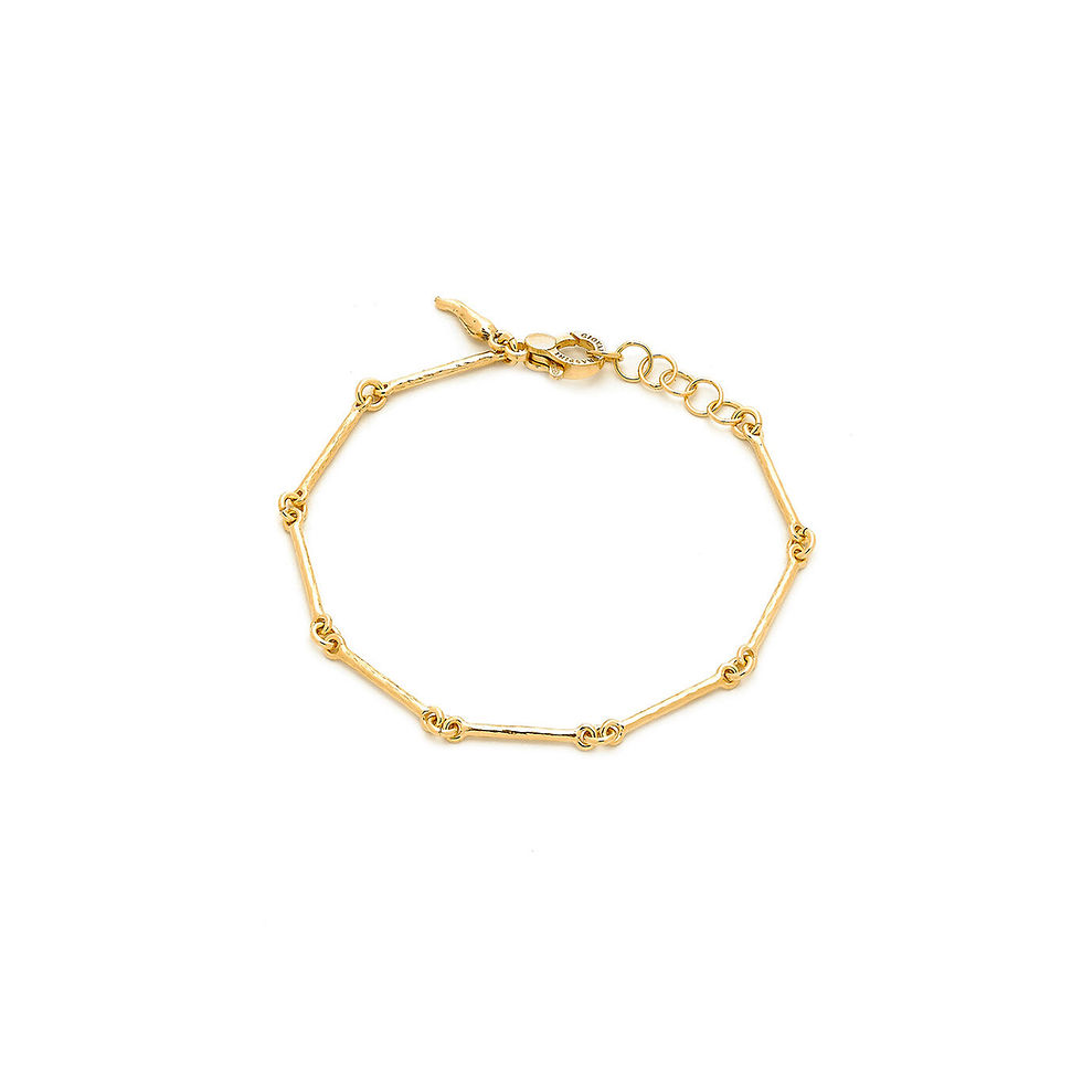 Bracciale oro con dettagli