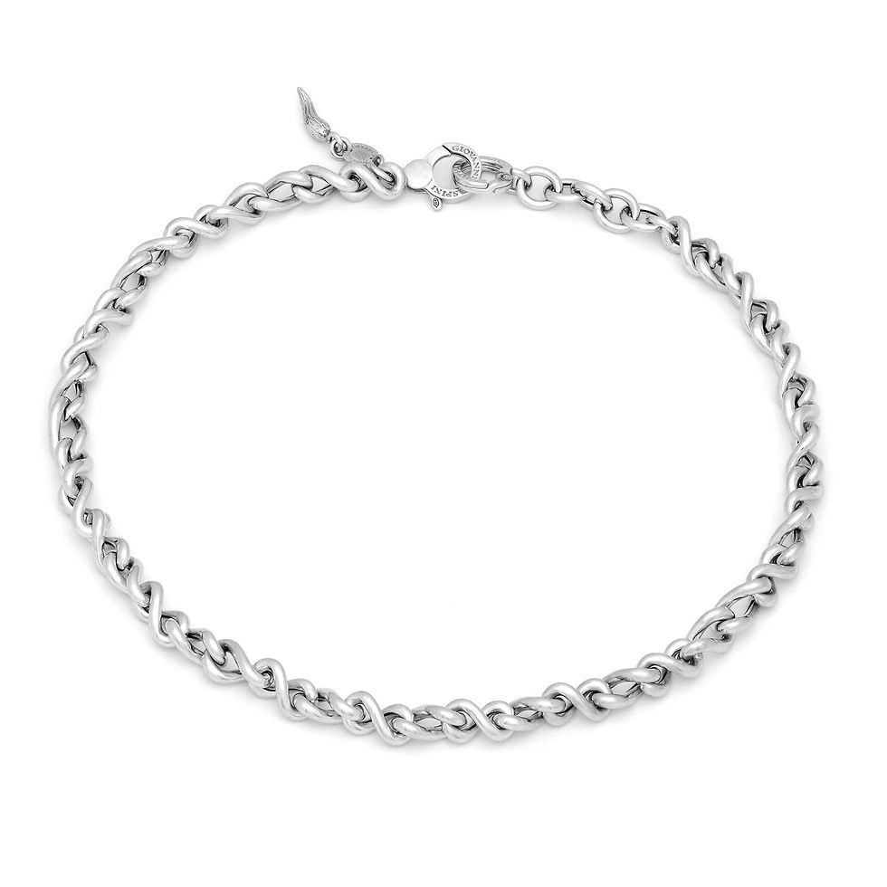 Miniatura: Collana intrecciata in argento