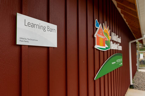 An Agriculture Learning Barn Becomes an Oasis in a Bustling Neighborhood