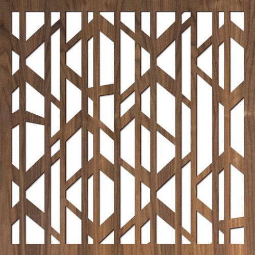 Decorative laser cut panels