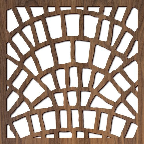 Laser cut metal for home décor