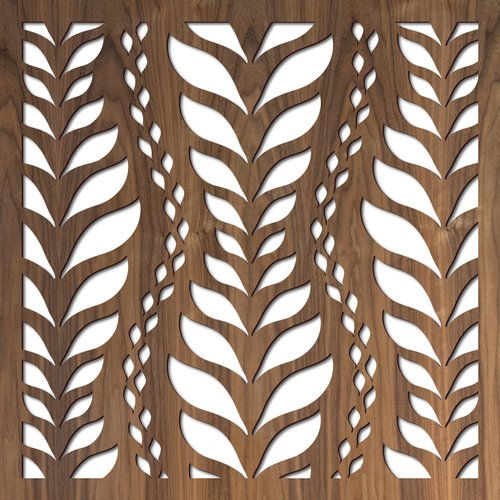 Room divider lasercut metal