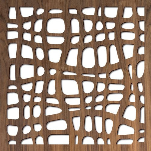 Laser cut metal for home décor
