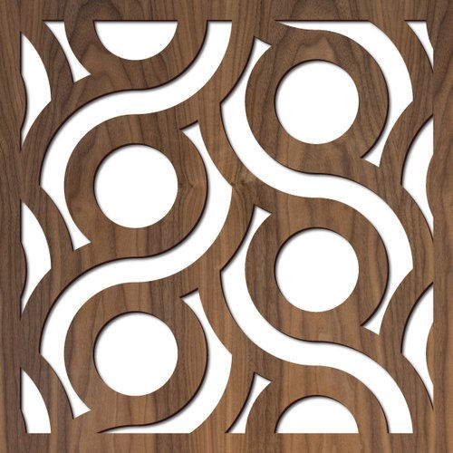 Decorative laser cut panels