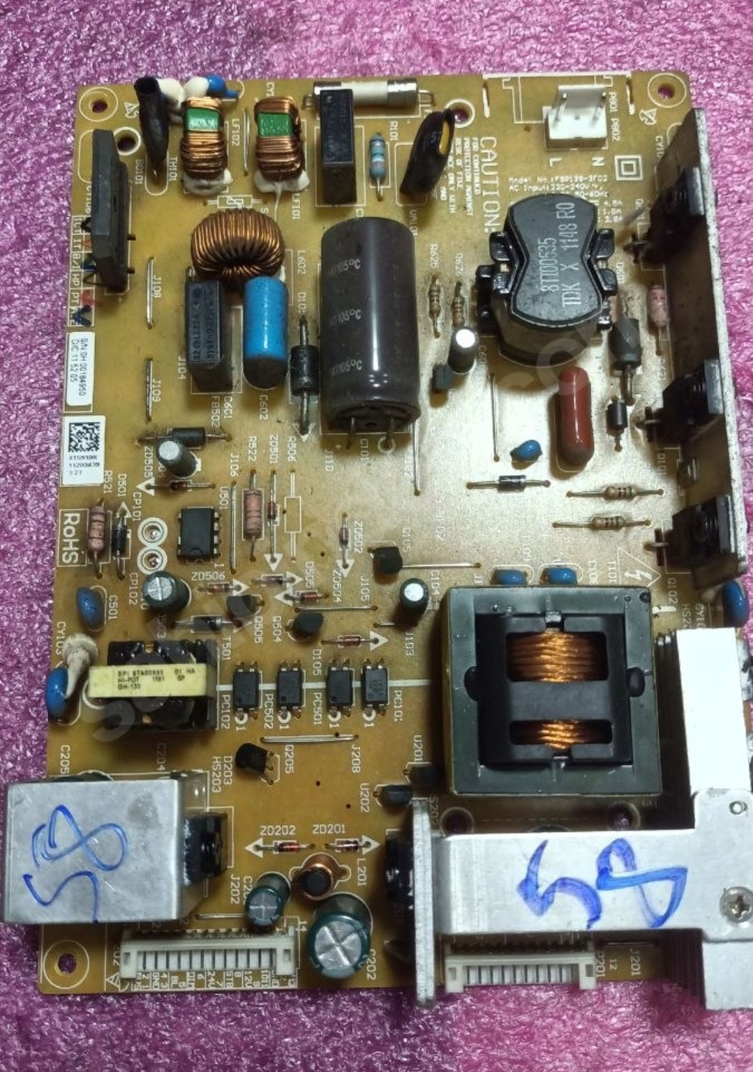 FSP139-3F02, XTS910R, 3BS0278313GP, ARÇELİK, BEKO, POWER BOARD, BESLEME KARTI, F